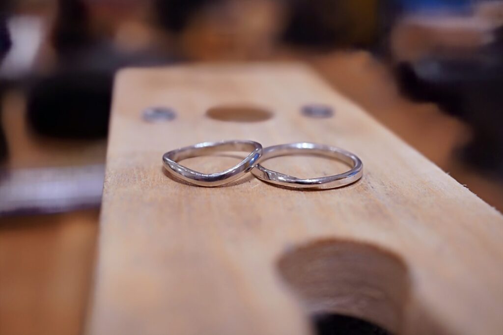 自分たちで作る結婚指輪のデザイン
