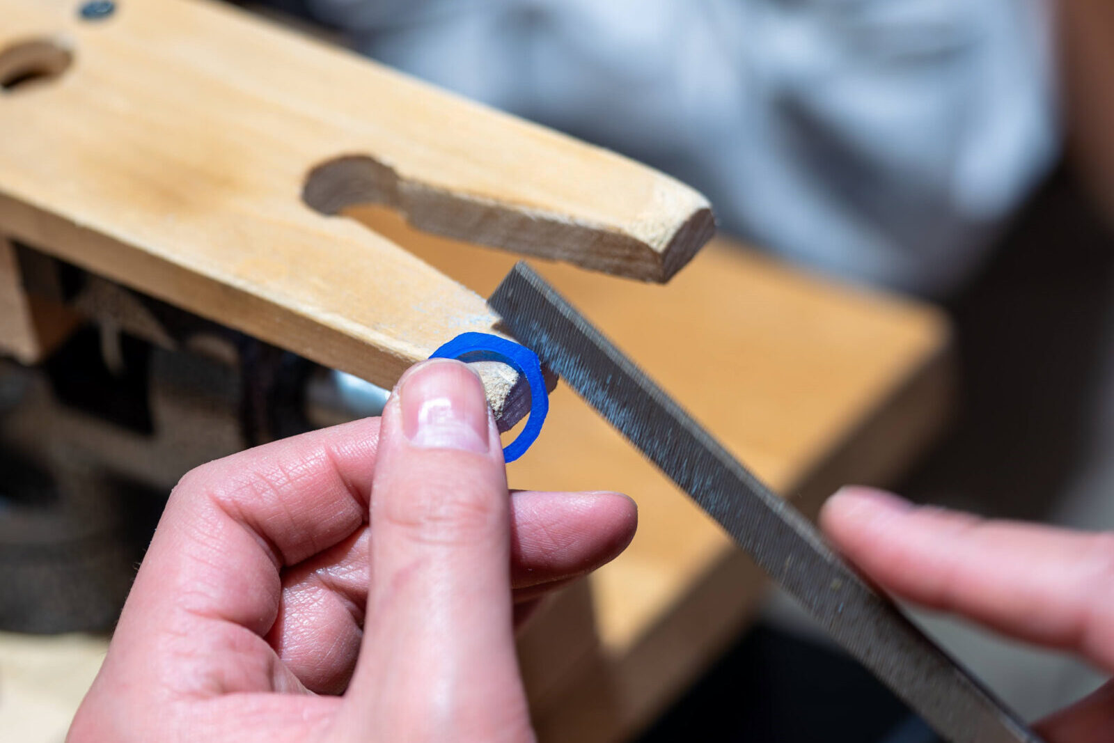 結婚指輪の制作ワックスコース（鋳造）